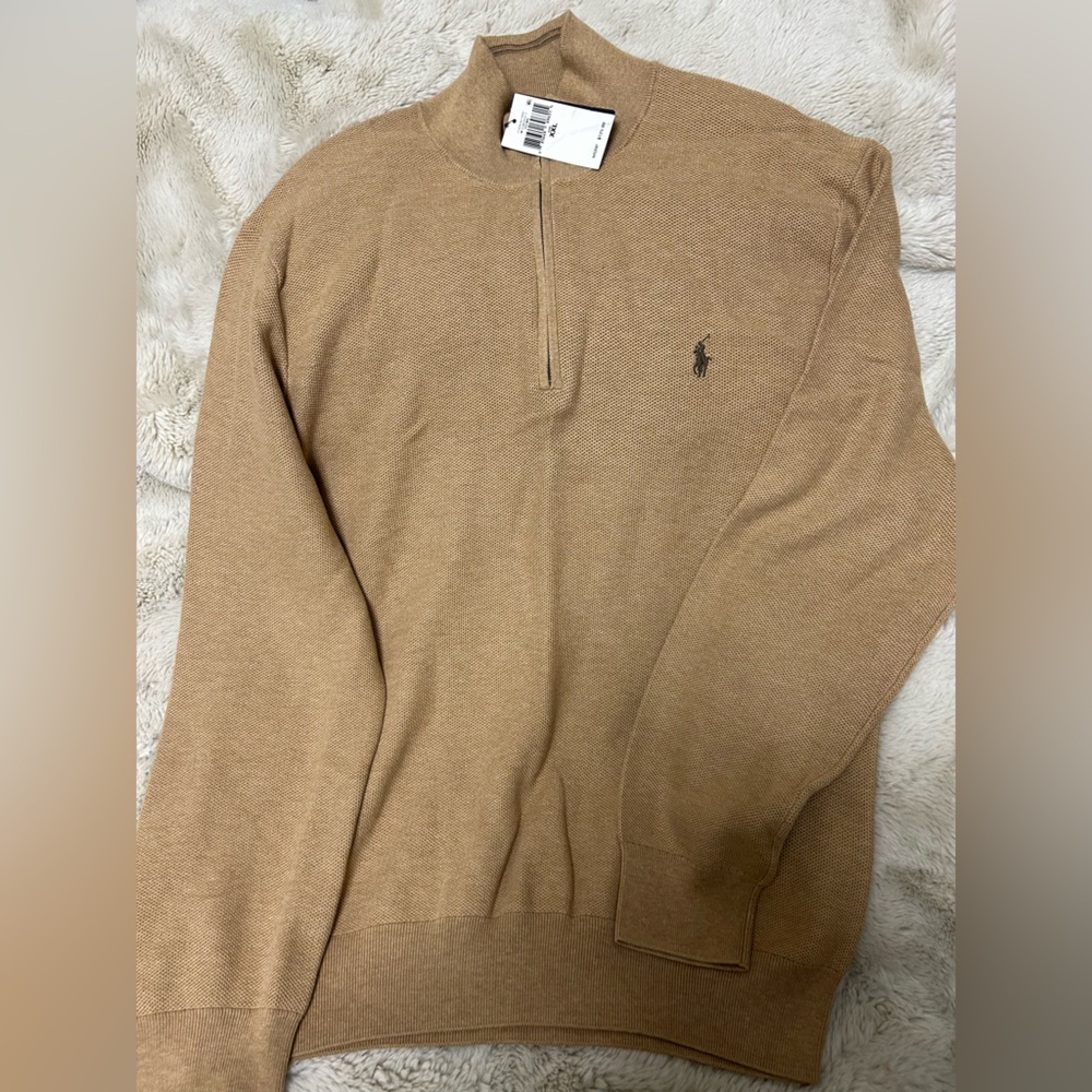 Ralph Lauren Camel Knit Pullover. NEW!!!